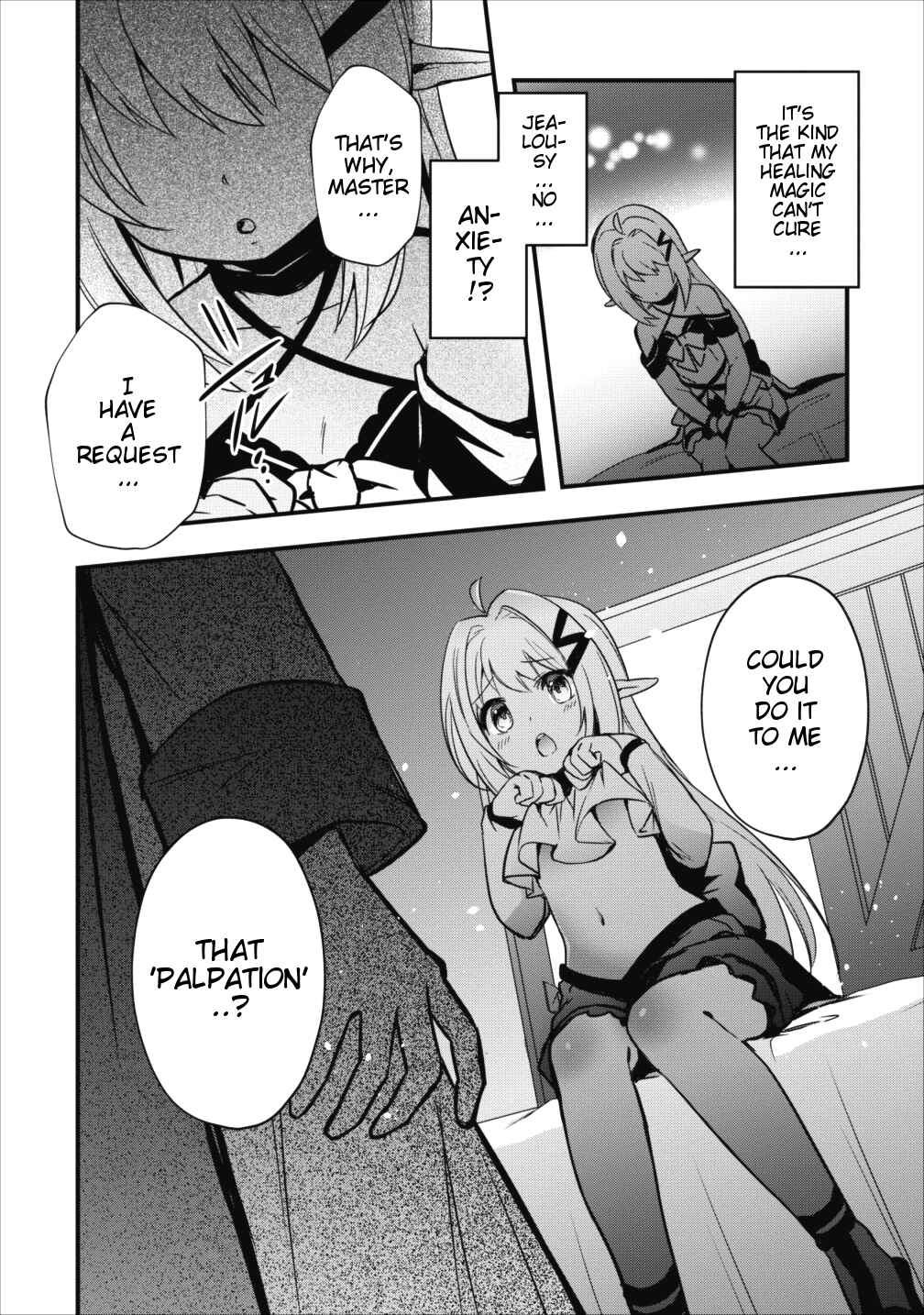 Page 31 Chapter 4 Isekai no Meikyuu Toshi de Chiyu Mahoutsukai Yattemasu