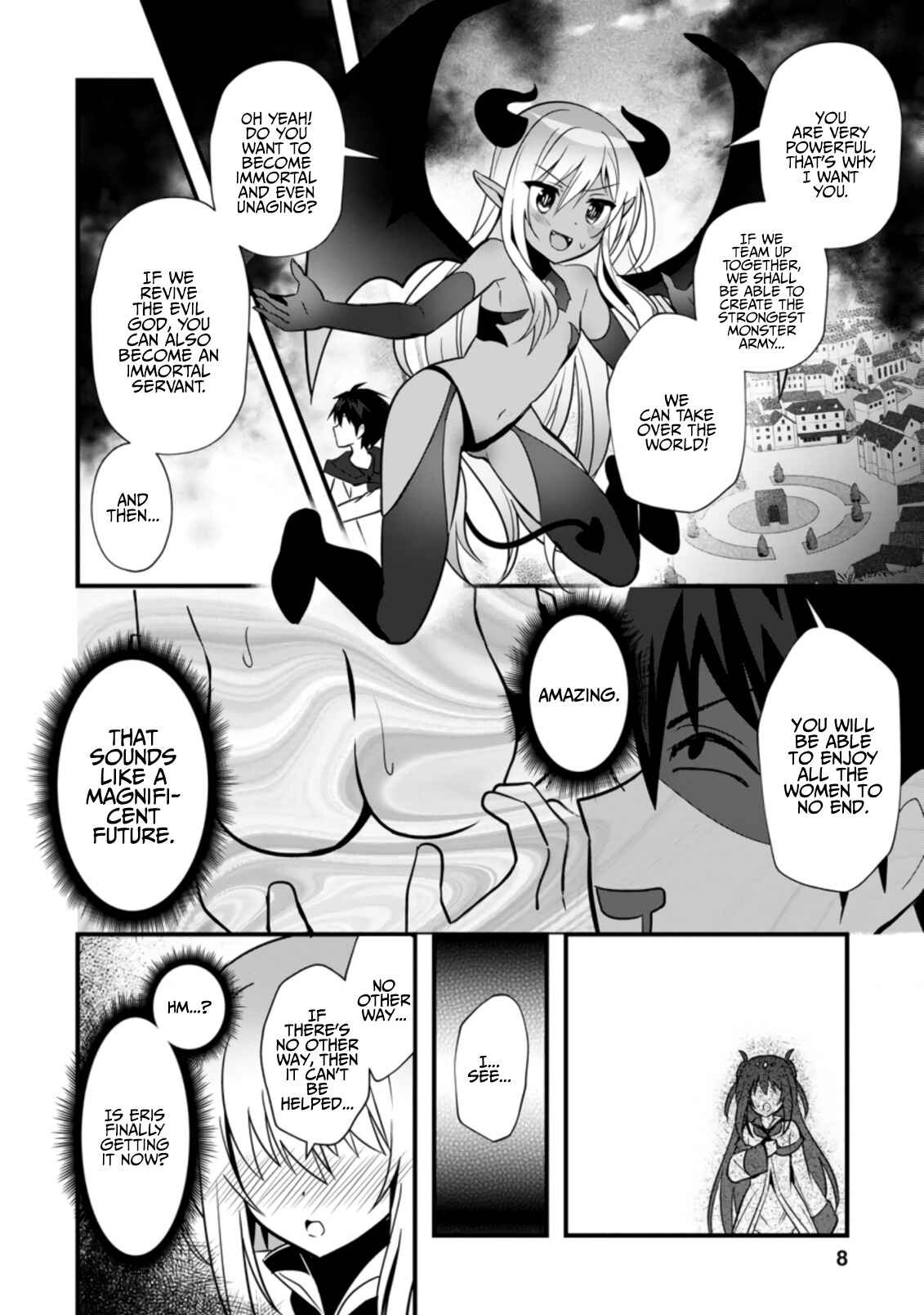 Page 7 Chapter 21 Isekai no Meikyuu Toshi de Chiyu Mahoutsukai Yattemasu