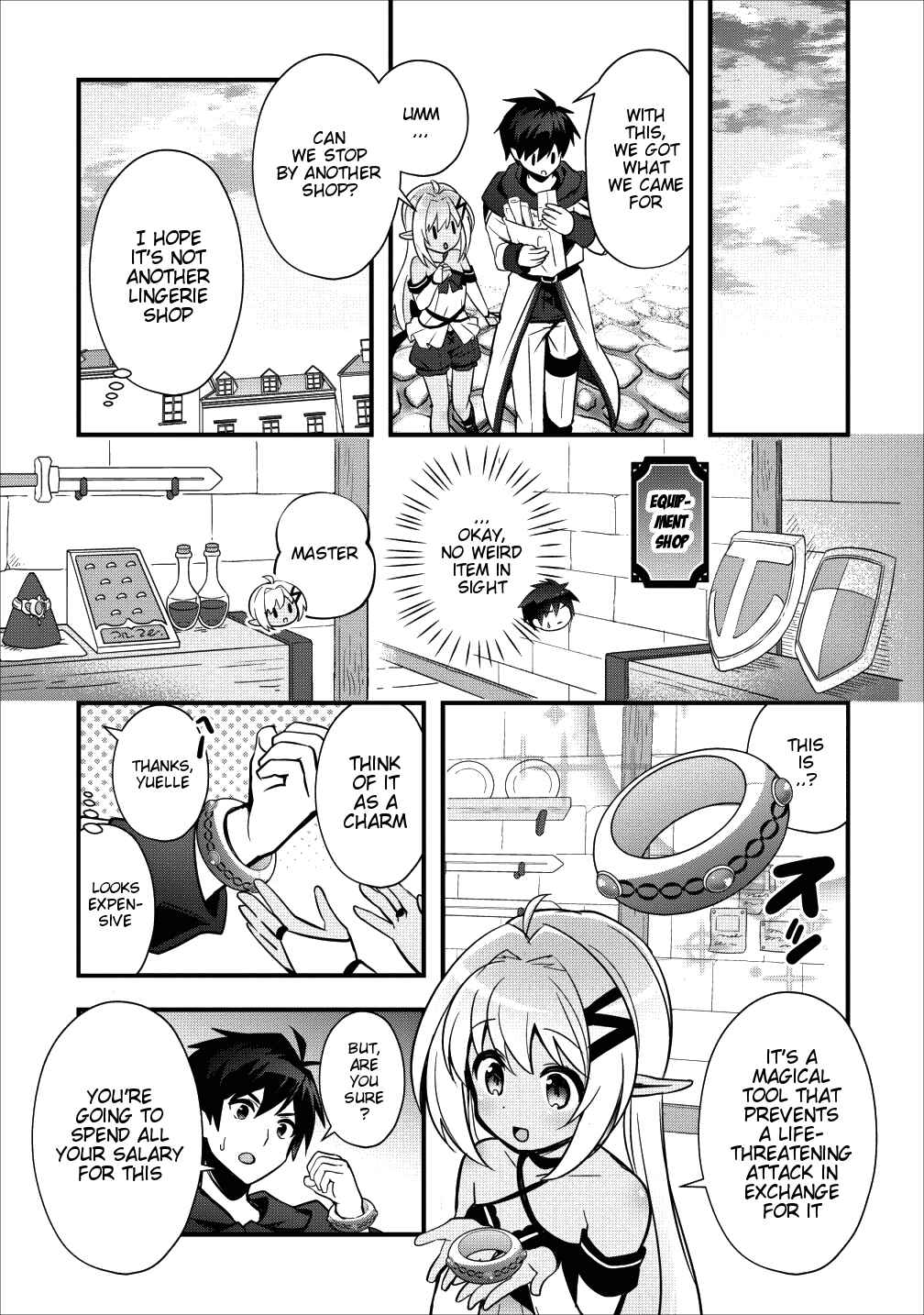 Page 16 Chapter 7 Isekai no Meikyuu Toshi de Chiyu Mahoutsukai Yattemasu