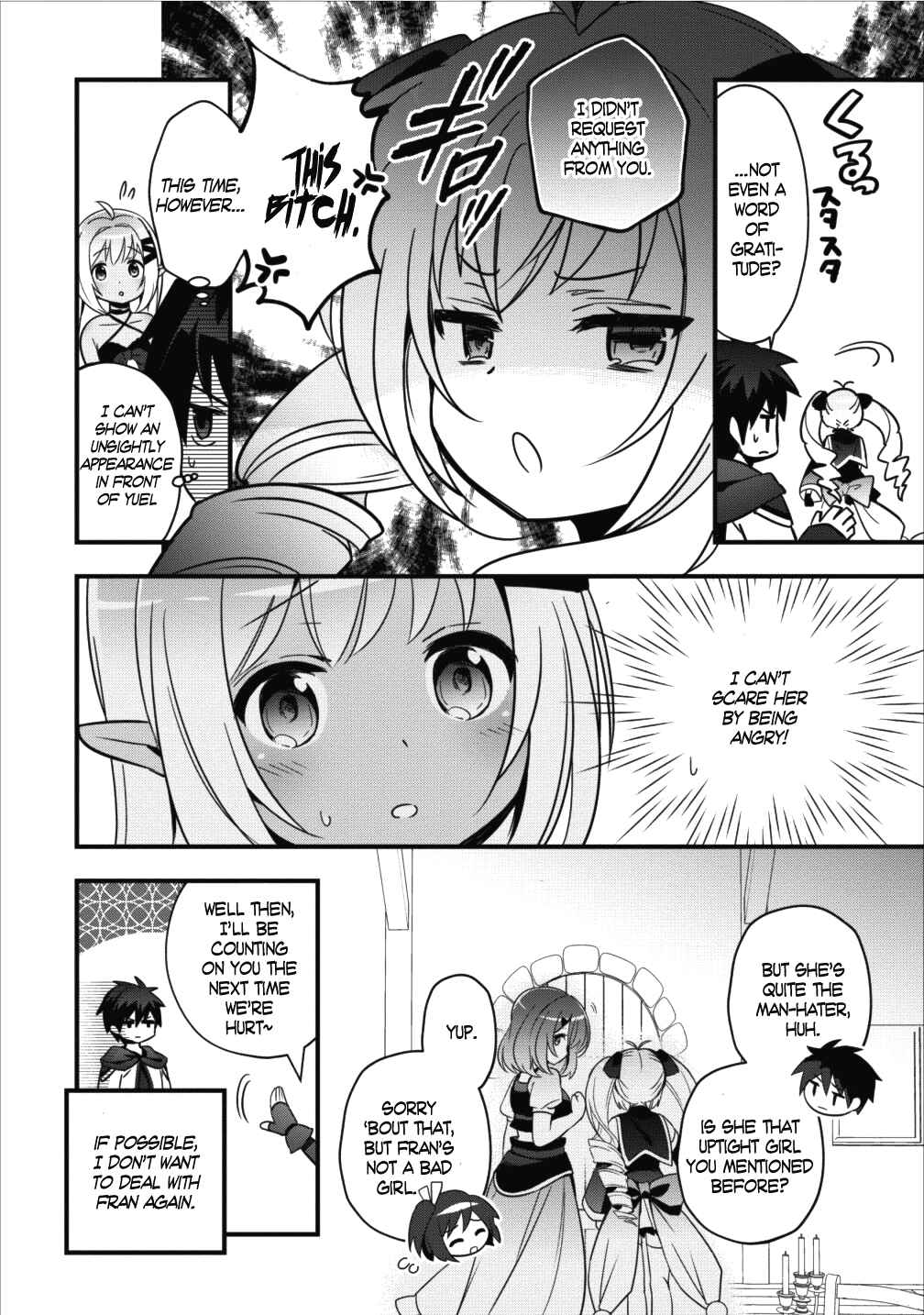 Page 13 Chapter 2 Isekai no Meikyuu Toshi de Chiyu Mahoutsukai Yattemasu