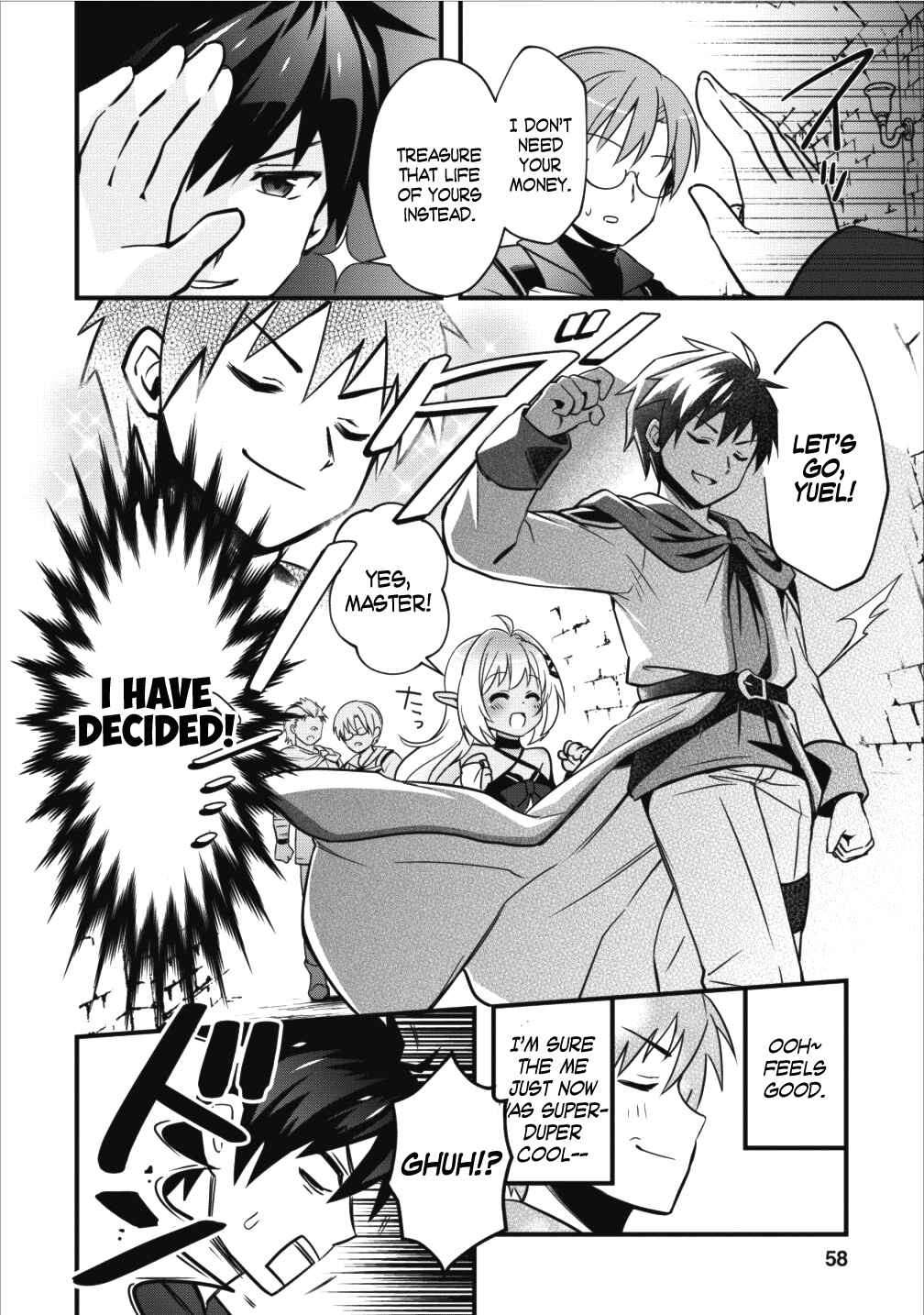 Page 25 Chapter 2 Isekai no Meikyuu Toshi de Chiyu Mahoutsukai Yattemasu