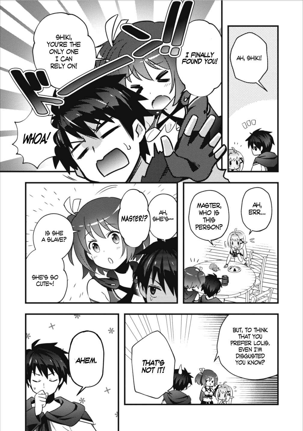 Page 8 Chapter 2 Isekai no Meikyuu Toshi de Chiyu Mahoutsukai Yattemasu