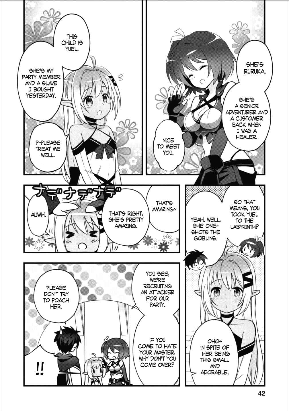 Page 9 Chapter 2 Isekai no Meikyuu Toshi de Chiyu Mahoutsukai Yattemasu