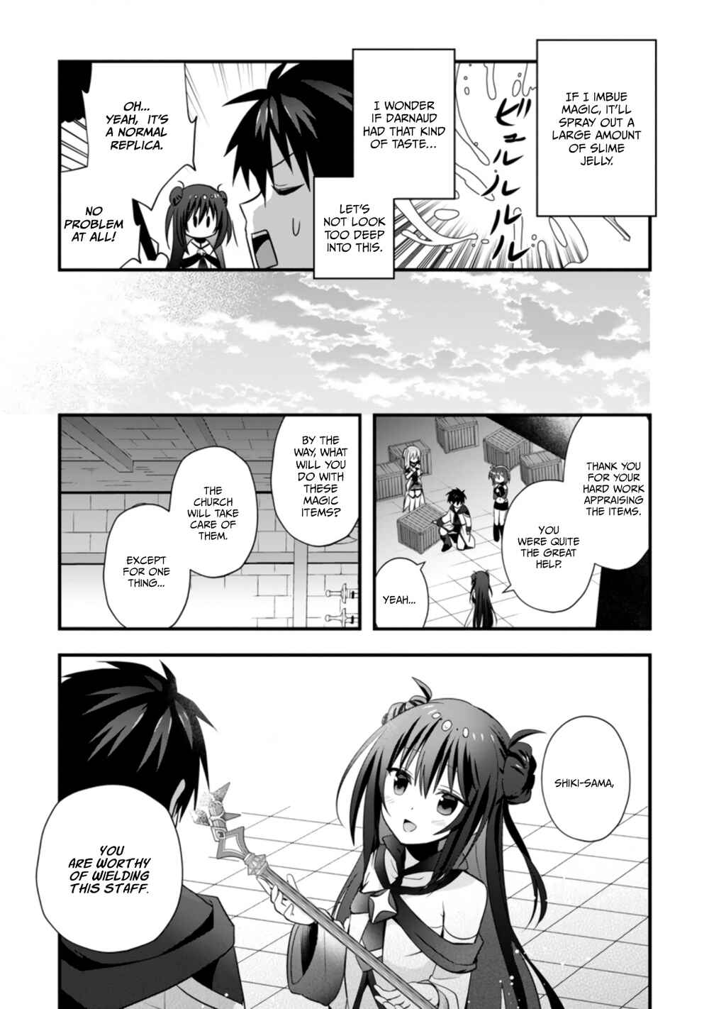 Page 32 Chapter 22 Isekai no Meikyuu Toshi de Chiyu Mahoutsukai Yattemasu