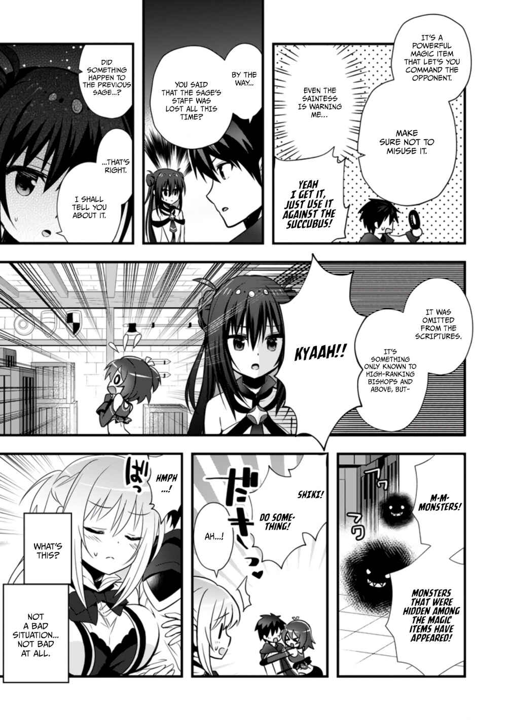 Page 34 Chapter 22 Isekai no Meikyuu Toshi de Chiyu Mahoutsukai Yattemasu