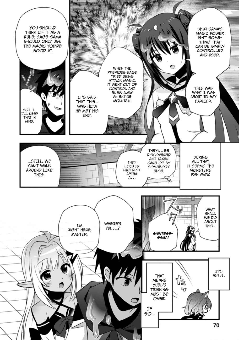 Page 39 Chapter 22 Isekai no Meikyuu Toshi de Chiyu Mahoutsukai Yattemasu