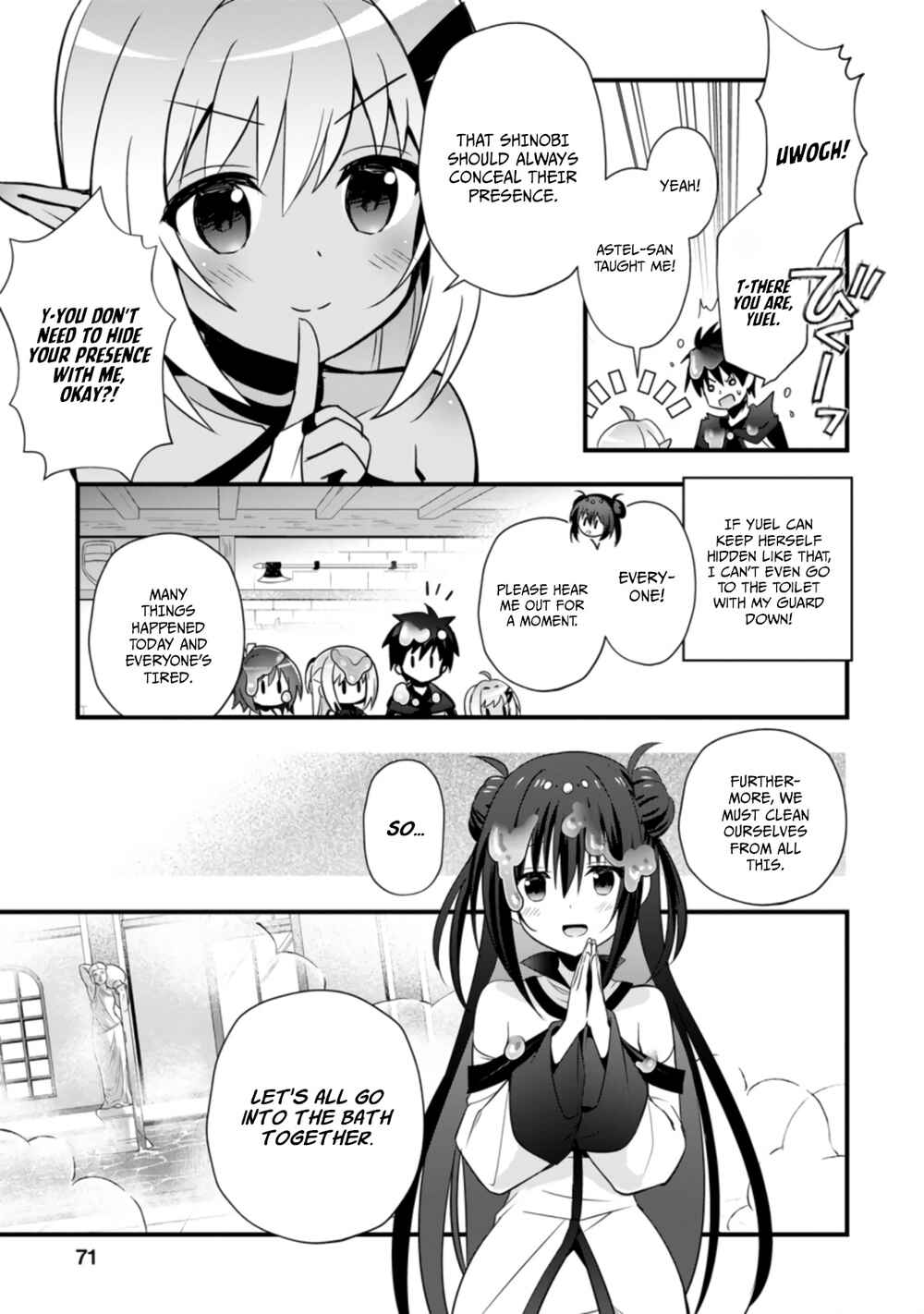 Page 40 Chapter 22 Isekai no Meikyuu Toshi de Chiyu Mahoutsukai Yattemasu