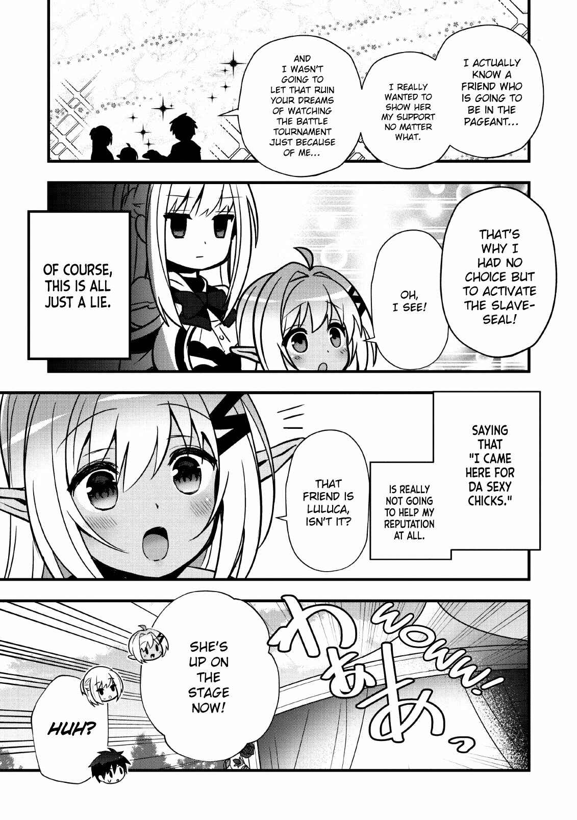 Page 14 Chapter 15 Isekai no Meikyuu Toshi de Chiyu Mahoutsukai Yattemasu