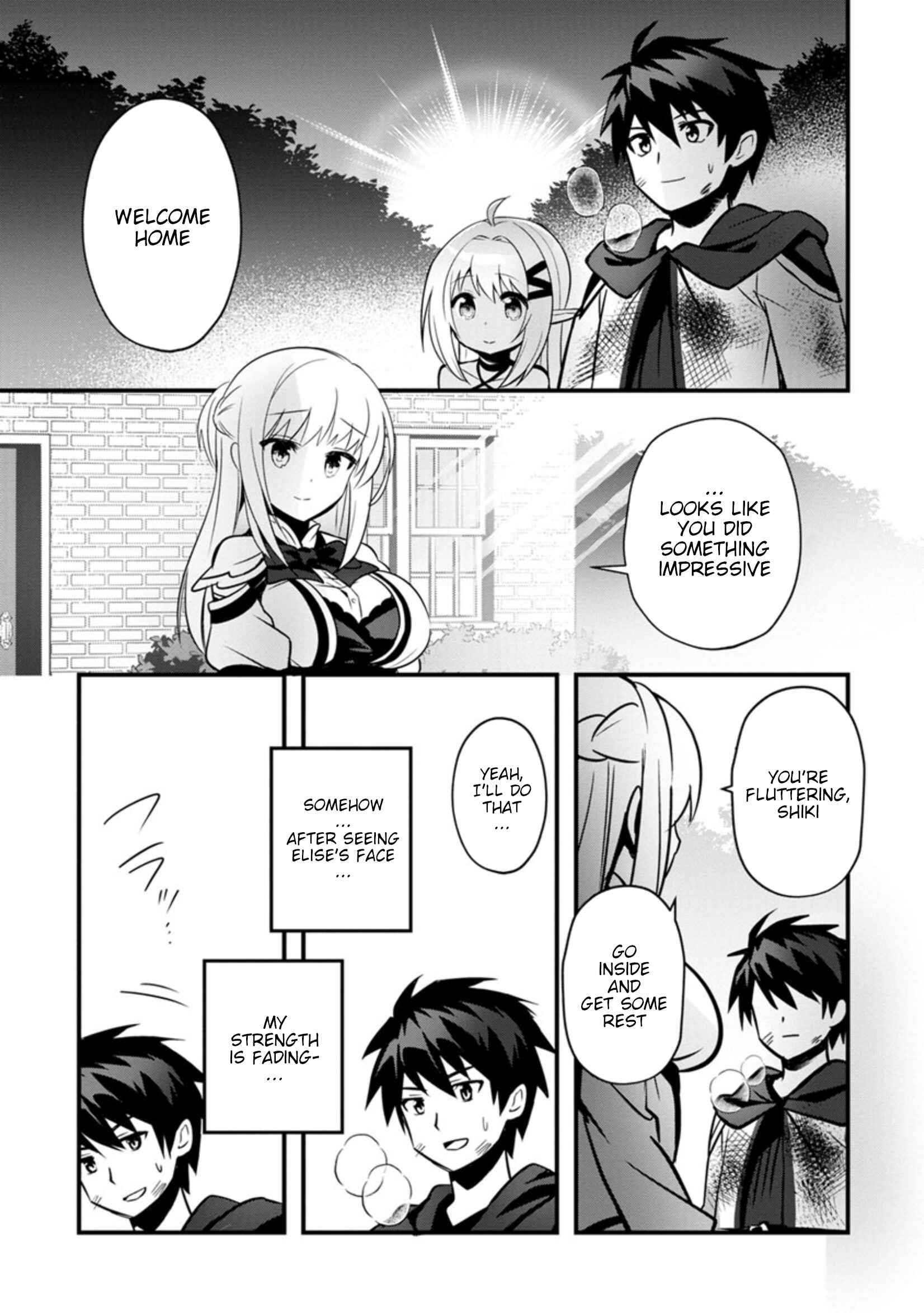 Page 35 Chapter 10 Isekai no Meikyuu Toshi de Chiyu Mahoutsukai Yattemasu