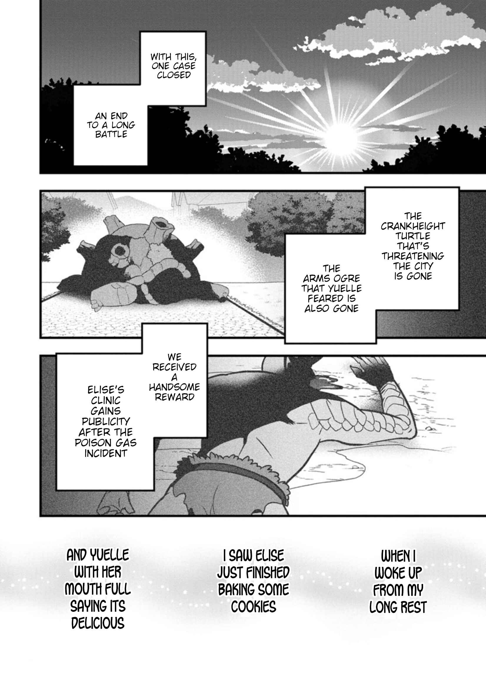 Page 38 Chapter 10 Isekai no Meikyuu Toshi de Chiyu Mahoutsukai Yattemasu