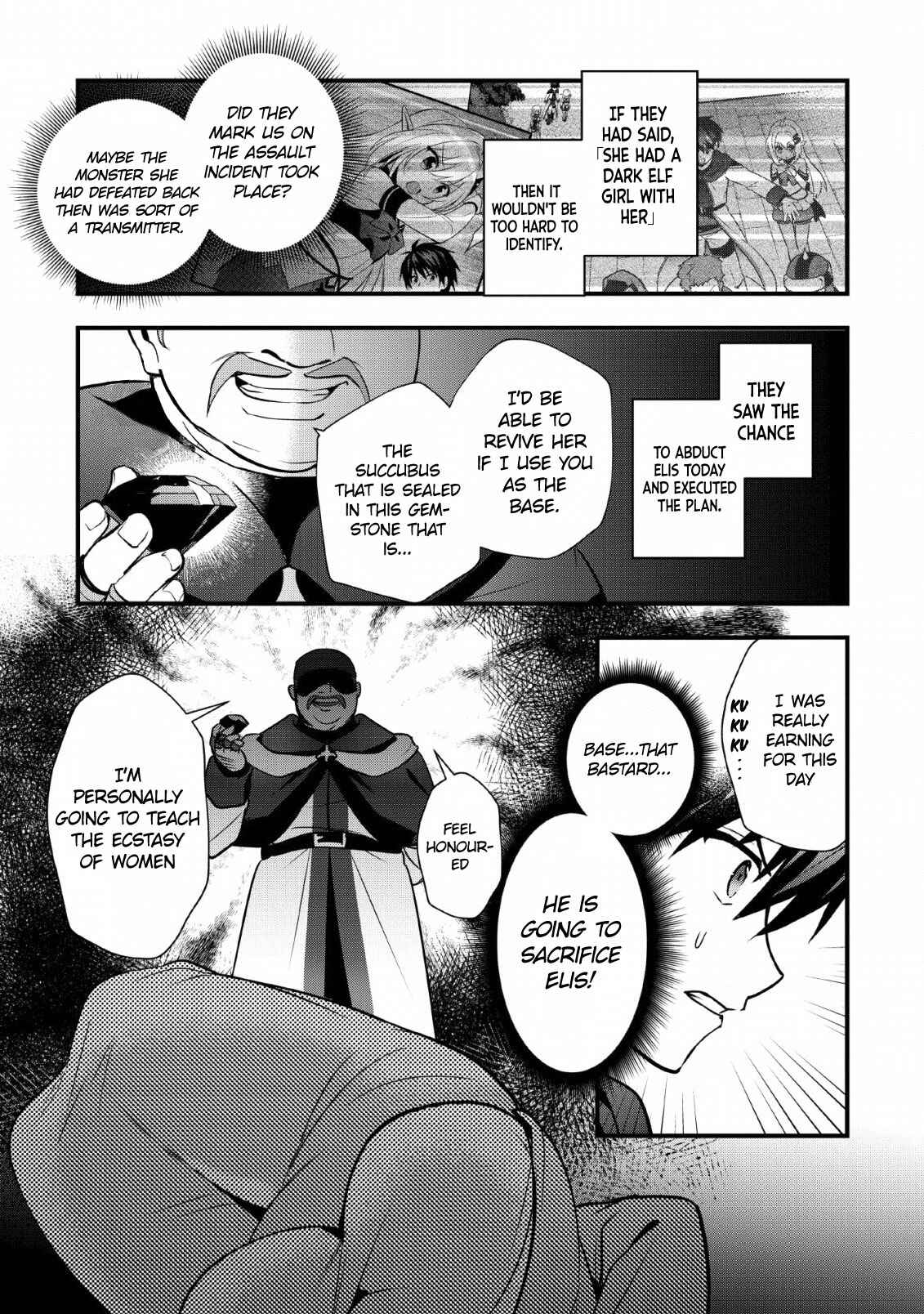 Page 8 Chapter 19 Isekai no Meikyuu Toshi de Chiyu Mahoutsukai Yattemasu