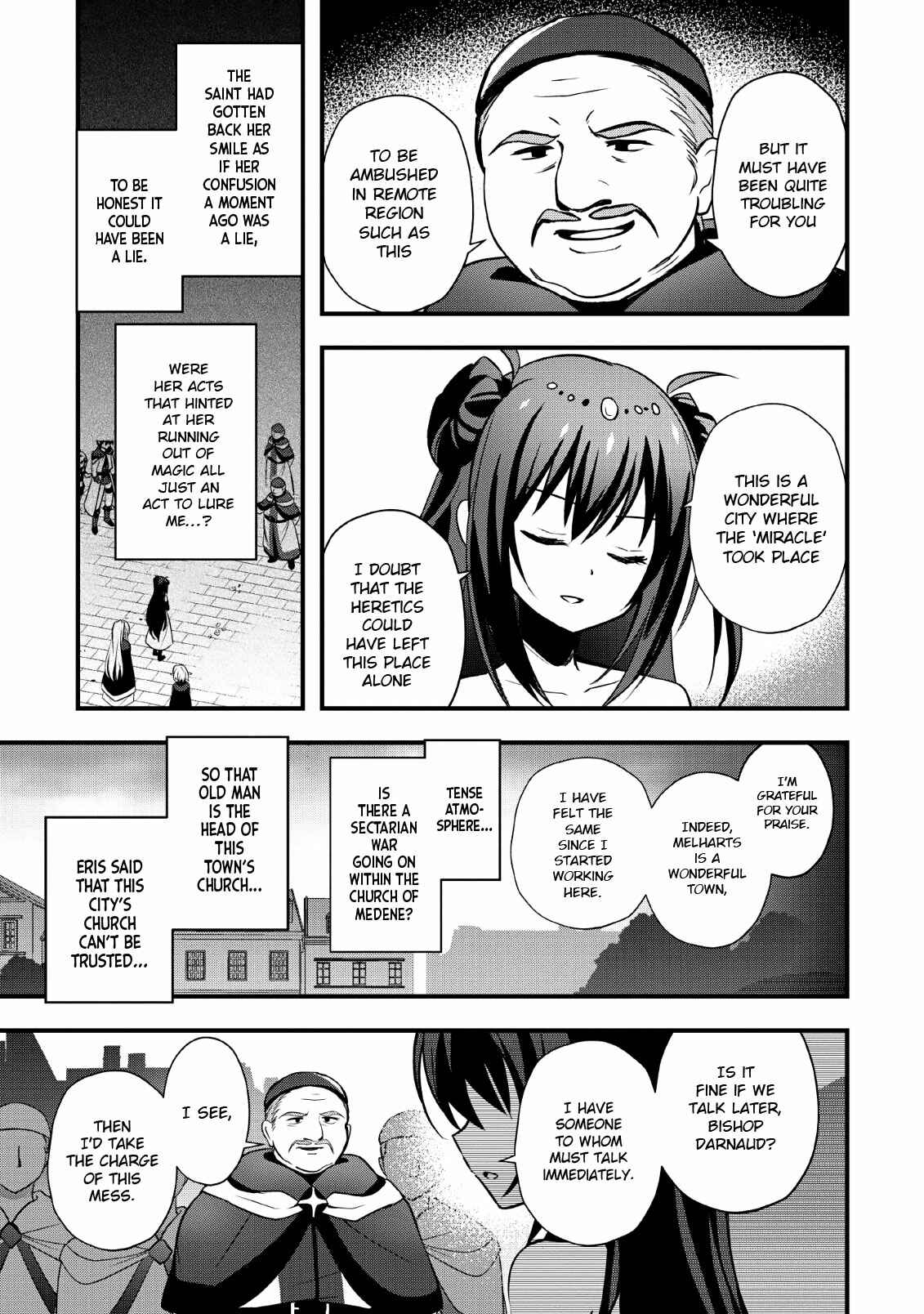 Page 4 Chapter 17 Isekai no Meikyuu Toshi de Chiyu Mahoutsukai Yattemasu