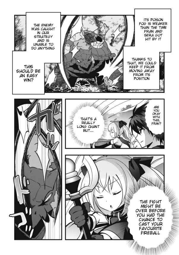 Page 16 Chapter 8 Isekai no Meikyuu Toshi de Chiyu Mahoutsukai Yattemasu