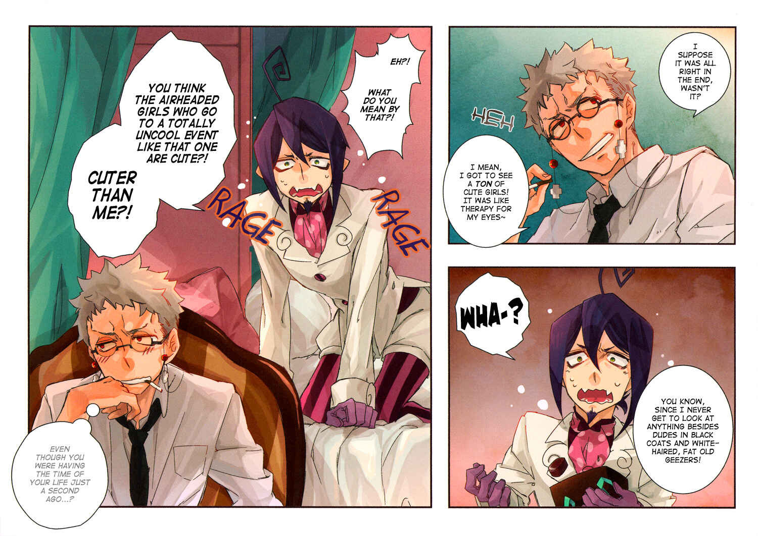 Page 8 Chapter Unknown_970b Blue Exorcist - Give Me a Piece of Your Chocolate (Doujinshi)