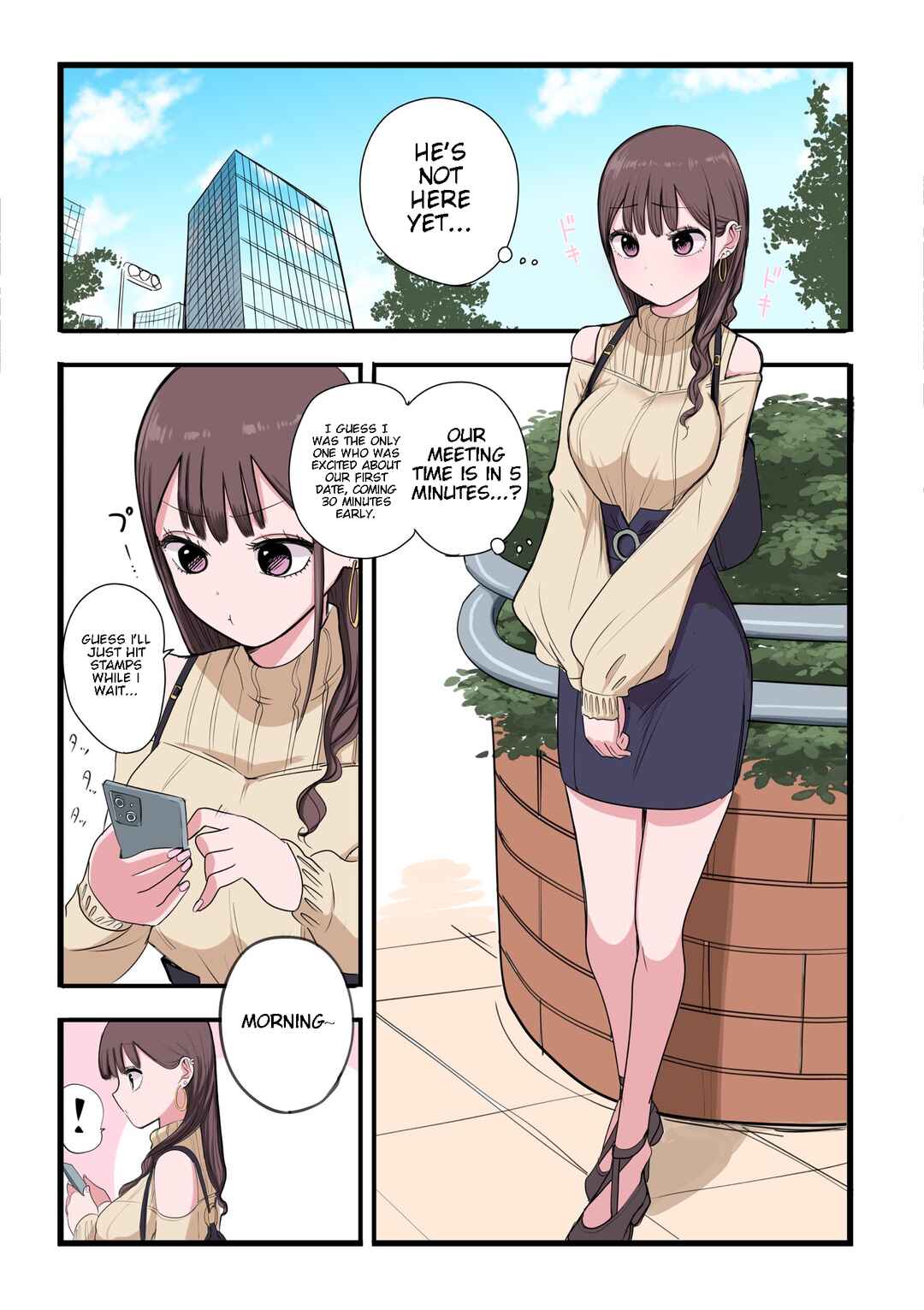 Page 1 Chapter 10 Tookago Kokuhaku Suru Menhera Gyaru