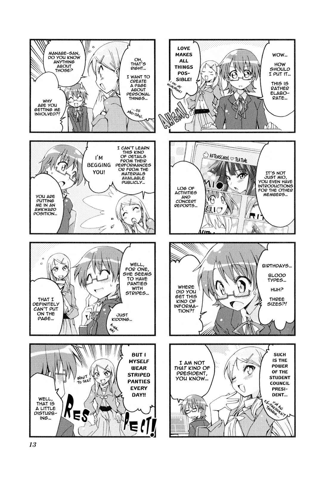 Page 5 Chapter 1 K-ON! Anthology Comic