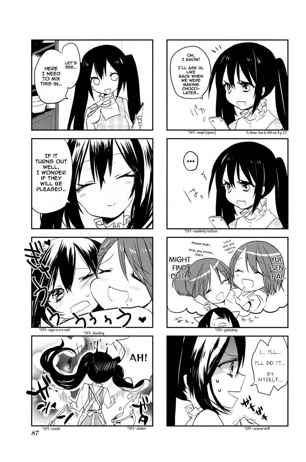 Page 5 Chapter 11 K-ON! Anthology Comic