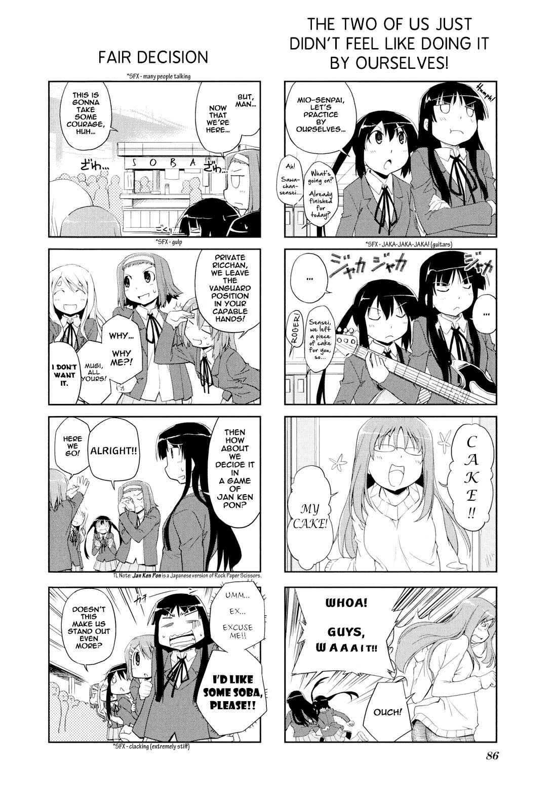 Page 4 Chapter 11 K-ON! Anthology Comic