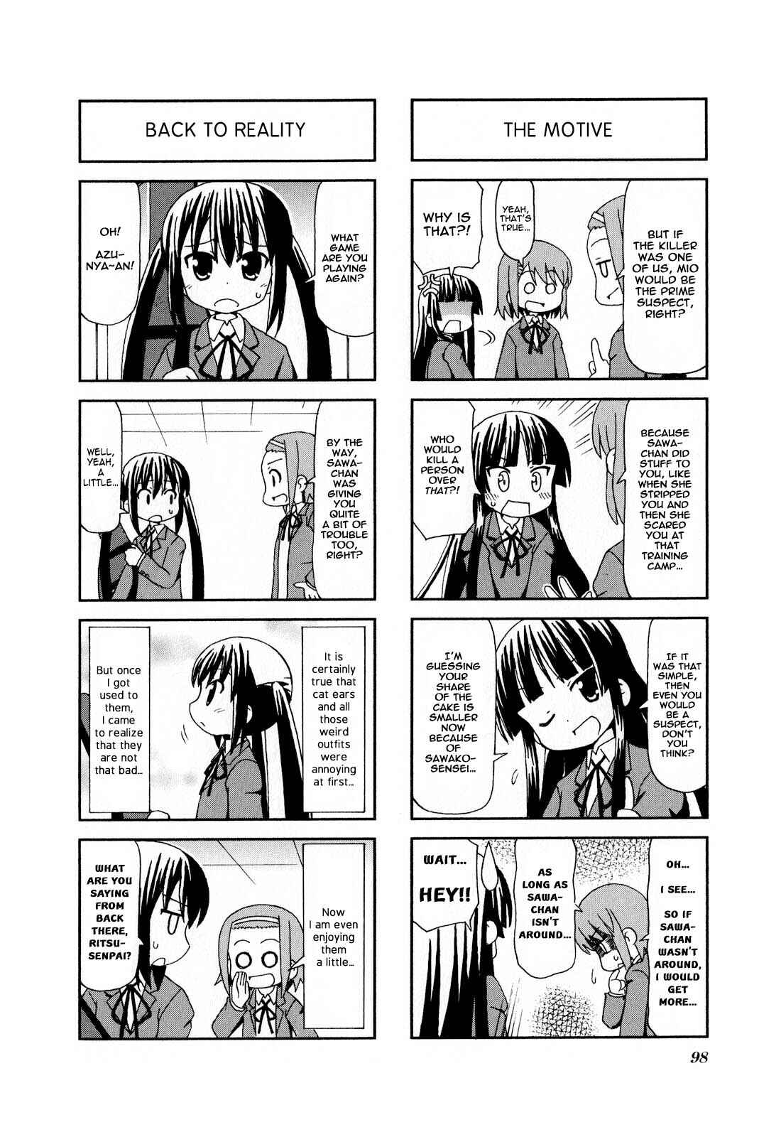 Page 4 Chapter 13 K-ON! Anthology Comic