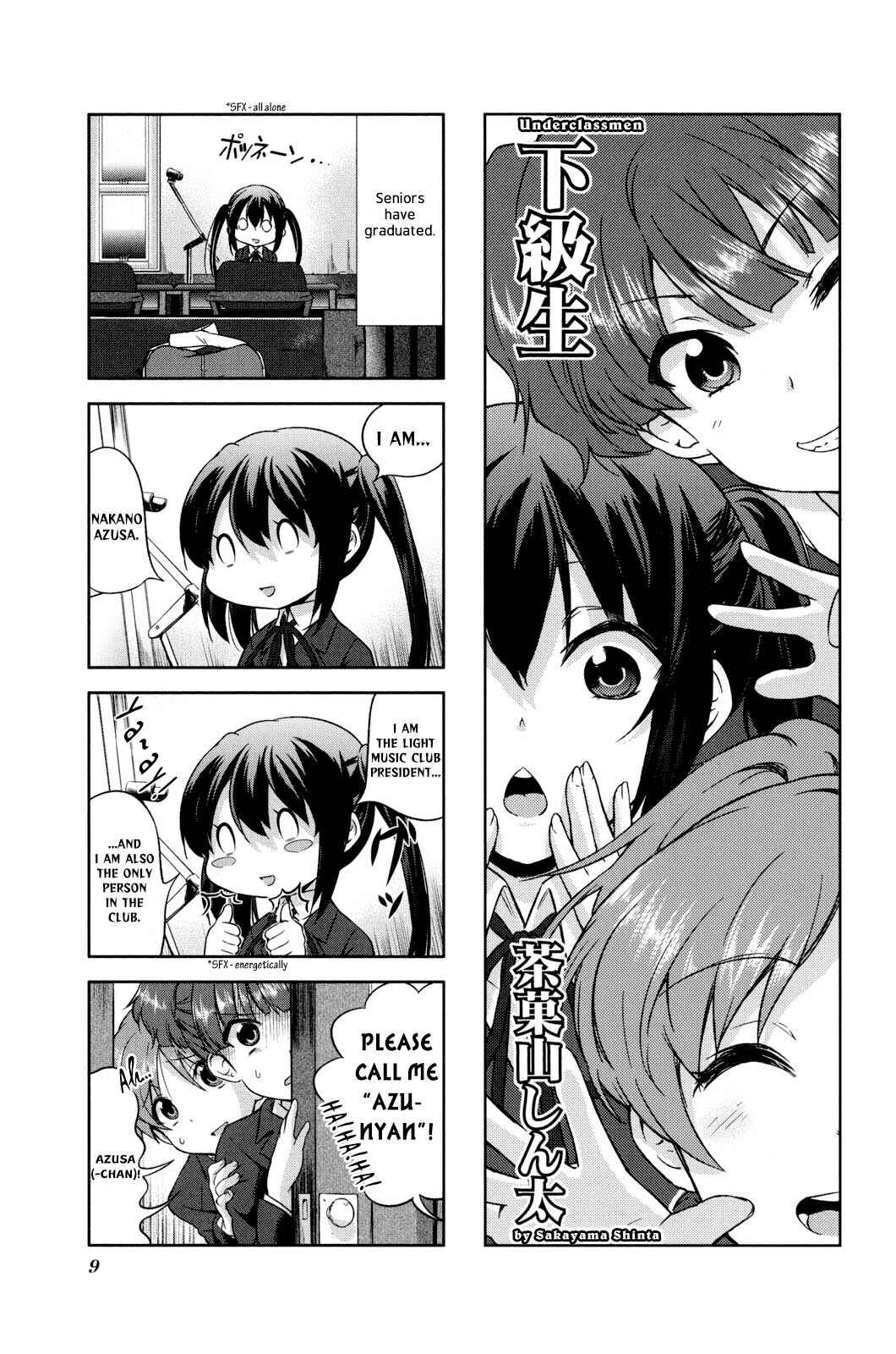 Page 1 Chapter 1 K-ON! Anthology Comic