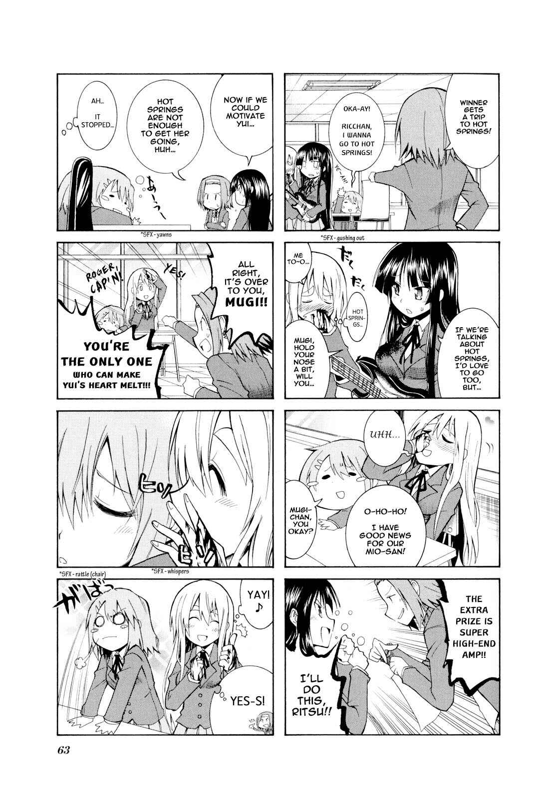 Page 3 Chapter 8 K-ON! Anthology Comic