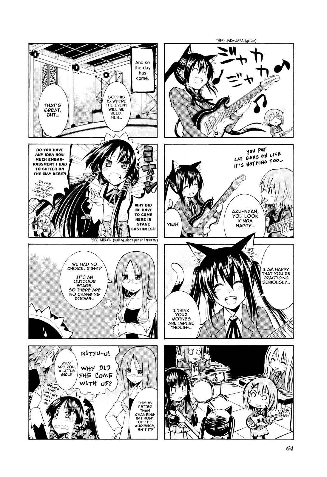 Page 4 Chapter 8 K-ON! Anthology Comic