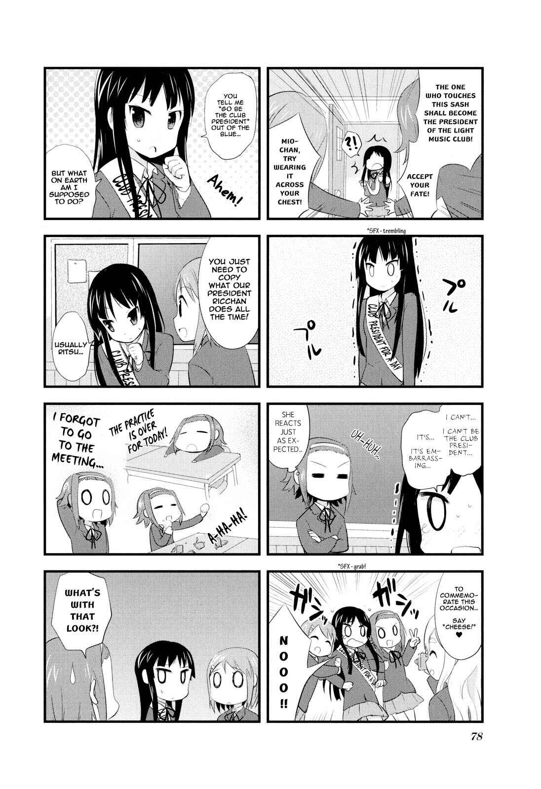 Page 4 Chapter 10 K-ON! Anthology Comic
