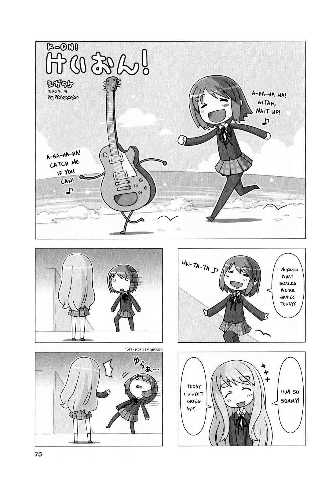 Page 1 Chapter 10 K-ON! Anthology Comic