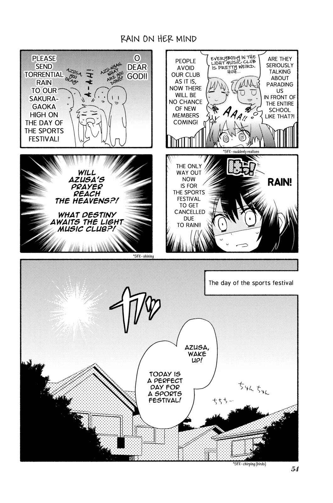 Page 8 Chapter 6 K-ON! Anthology Comic