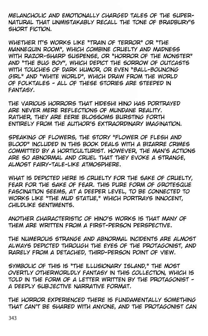 Page 3 Chapter 7 Hideshi Hinos Great Works
