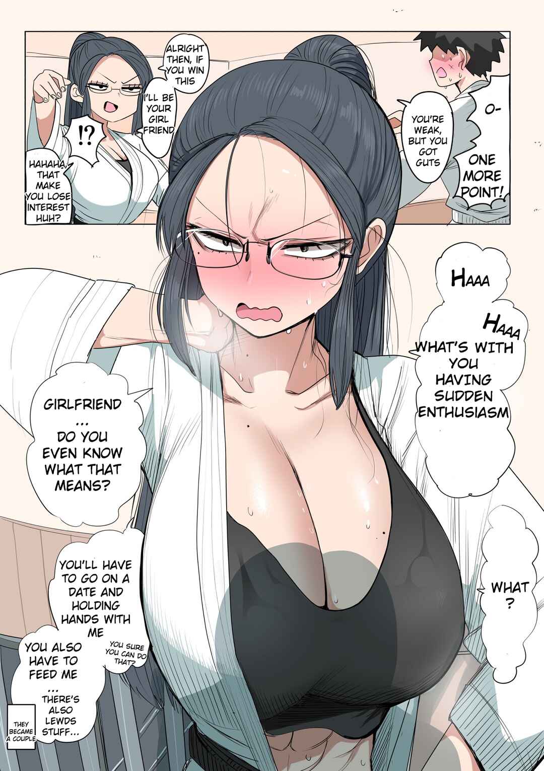 Page 1 Chapter 1 Senpai Kanojo
