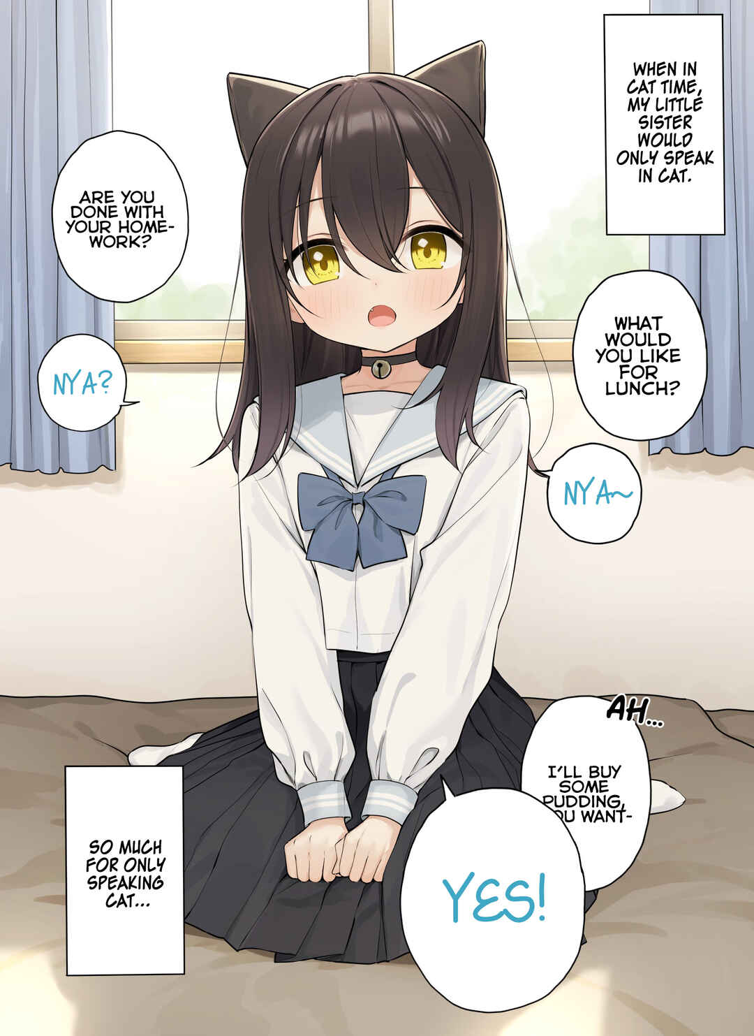 Page 1 Chapter 2 Ichinichi Ichi Jikan Dake Neko ni Naru Imouto