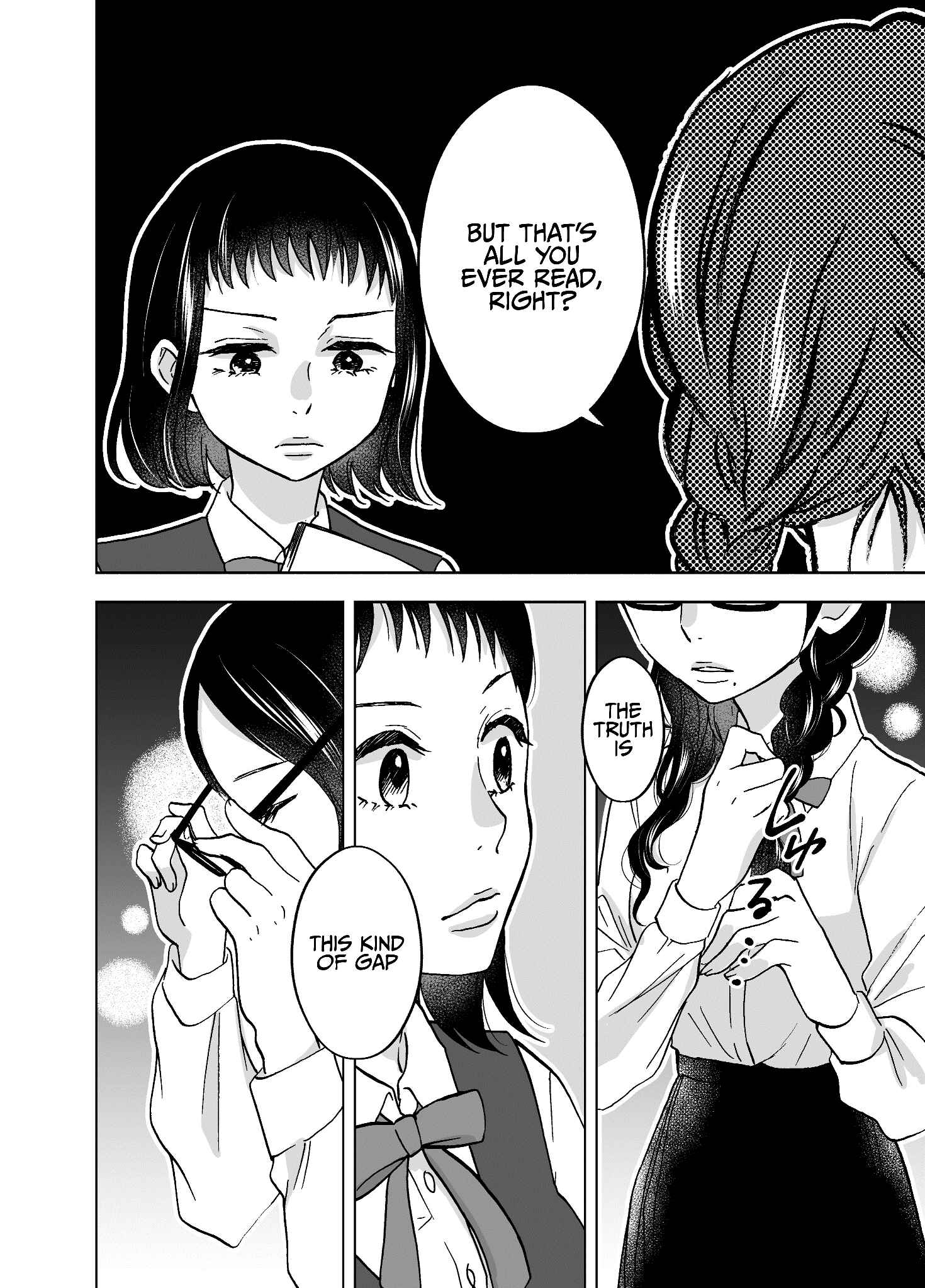 Page 4 Chapter Unknown_3a97 A Senpai Who Can’t Stand Manga Where the Girl Is Considered More Attractive After Changing Her Appearance