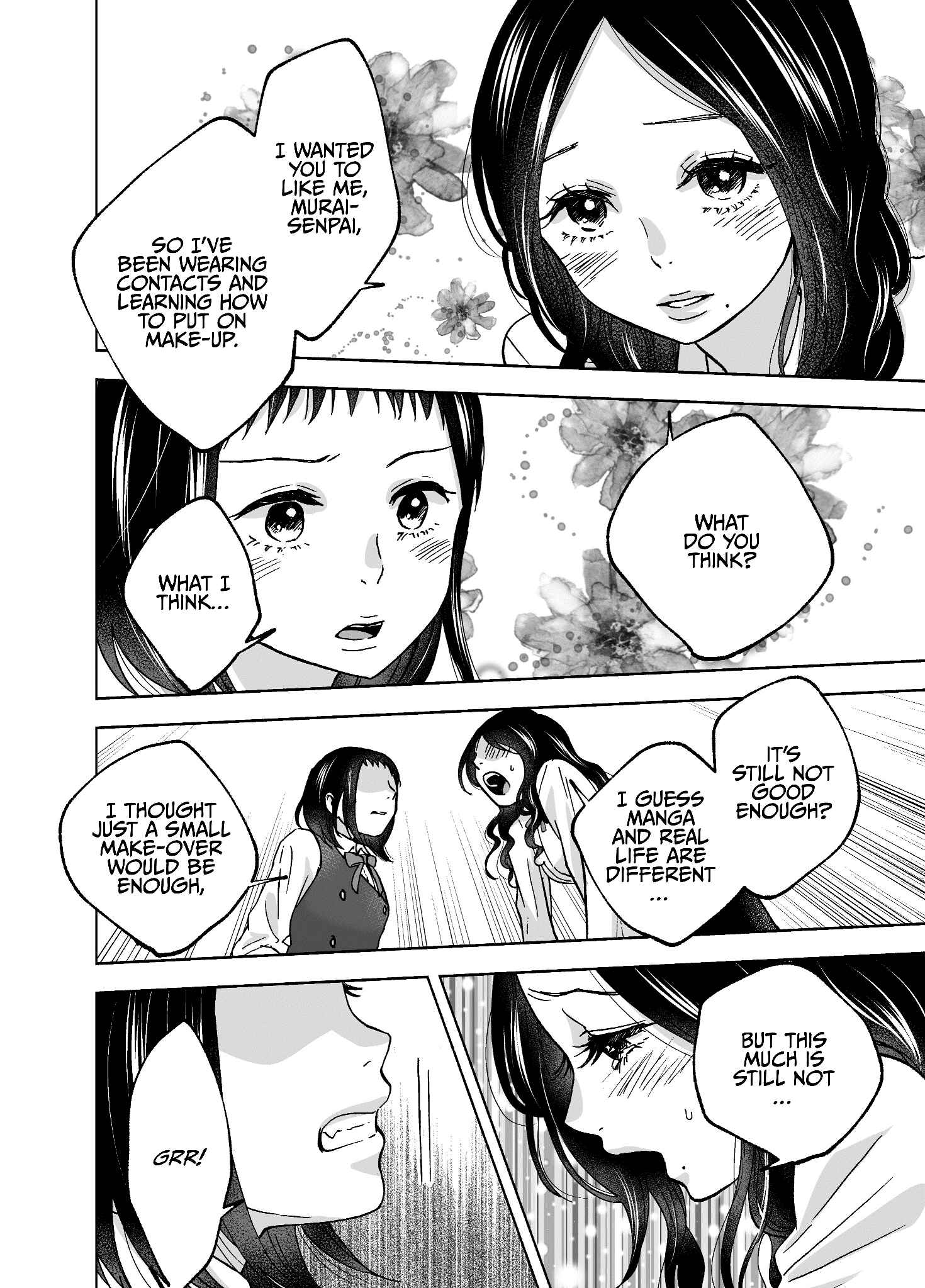 Page 6 Chapter Unknown_3a97 A Senpai Who Can’t Stand Manga Where the Girl Is Considered More Attractive After Changing Her Appearance