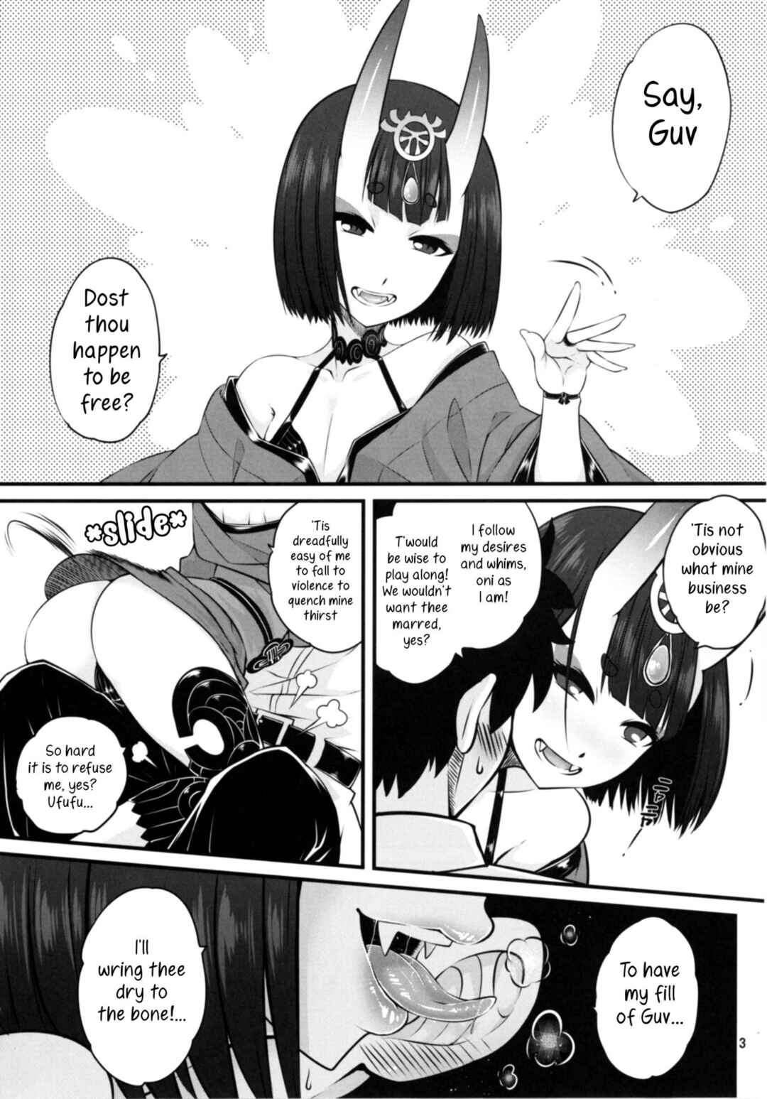 Page 3 Chapter Unknown_b46e Fate/Grand Order - Naa Naa Danna-han Eroi Koto o Yarahenno (Doujinshi)