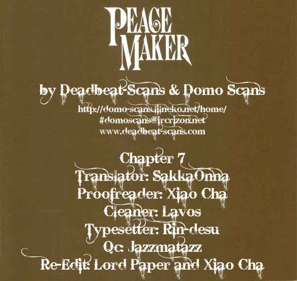 Page 31 Chapter 7 Peace Maker