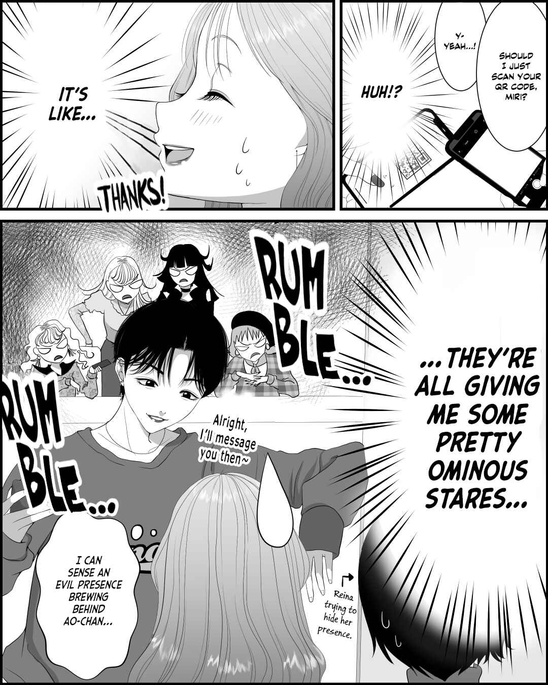 Page 4 Chapter 3 Aoi-kun ♀ Is So Handsome That It Hurts