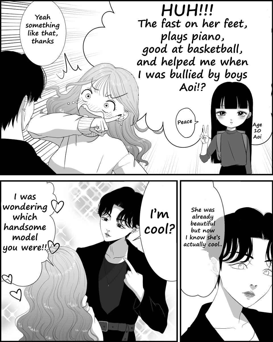 Page 3 Chapter 2 Aoi-kun ♀ Is So Handsome That It Hurts