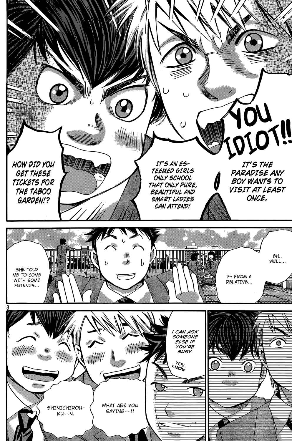 Page 8 Chapter 21 Hachi♀ Ichi♂