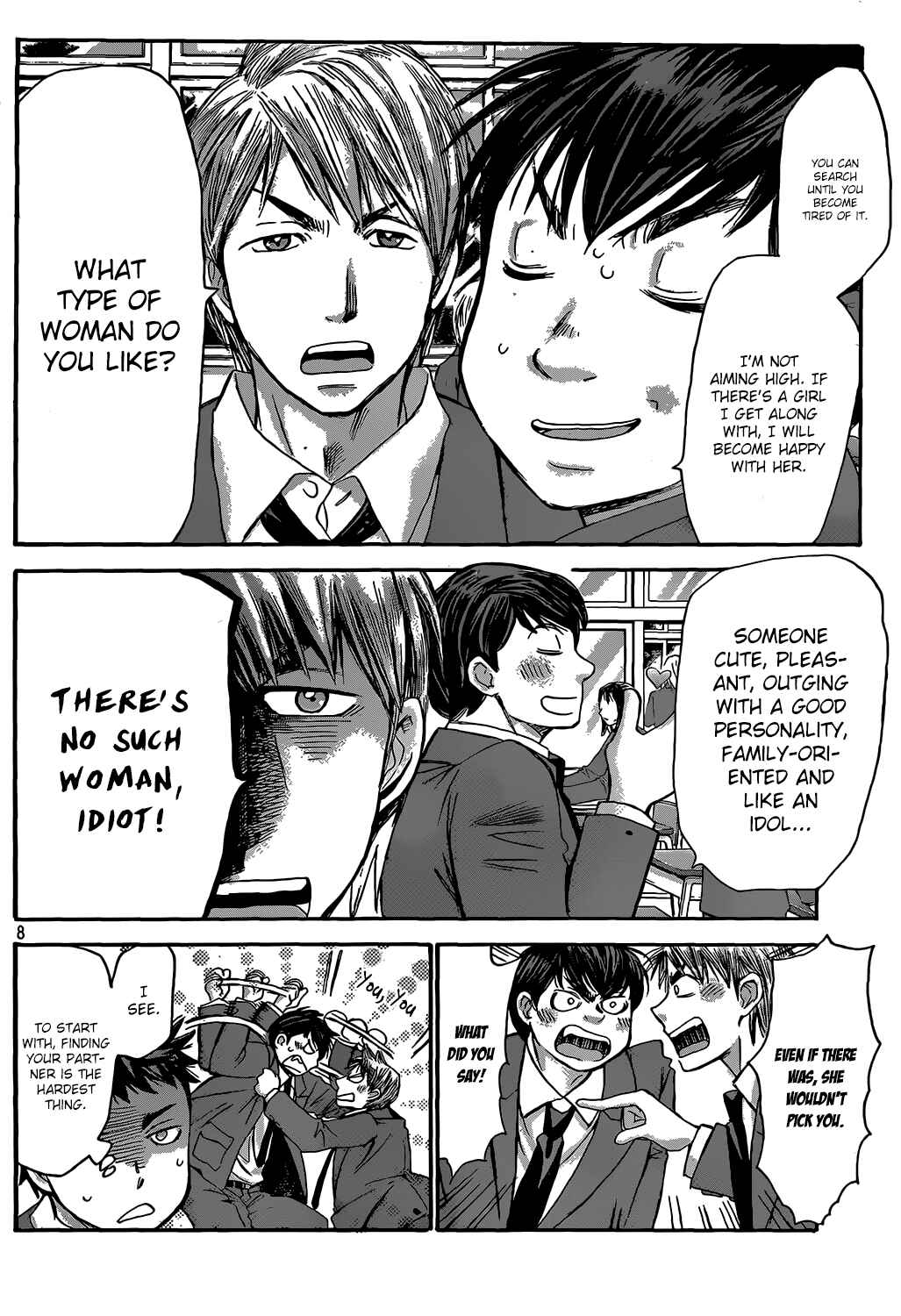 Page 8 Chapter 28 Hachi♀ Ichi♂