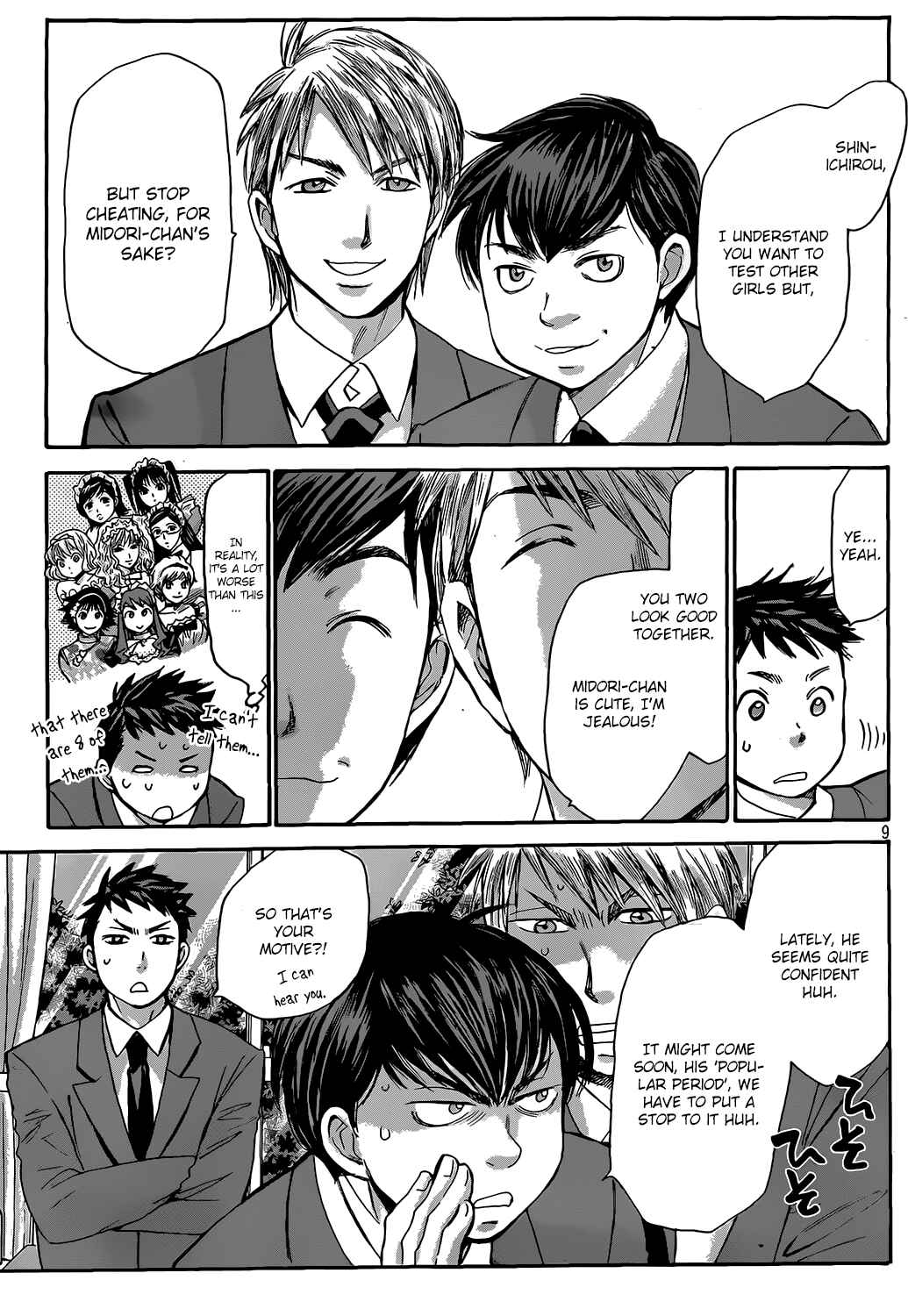 Page 9 Chapter 28 Hachi♀ Ichi♂