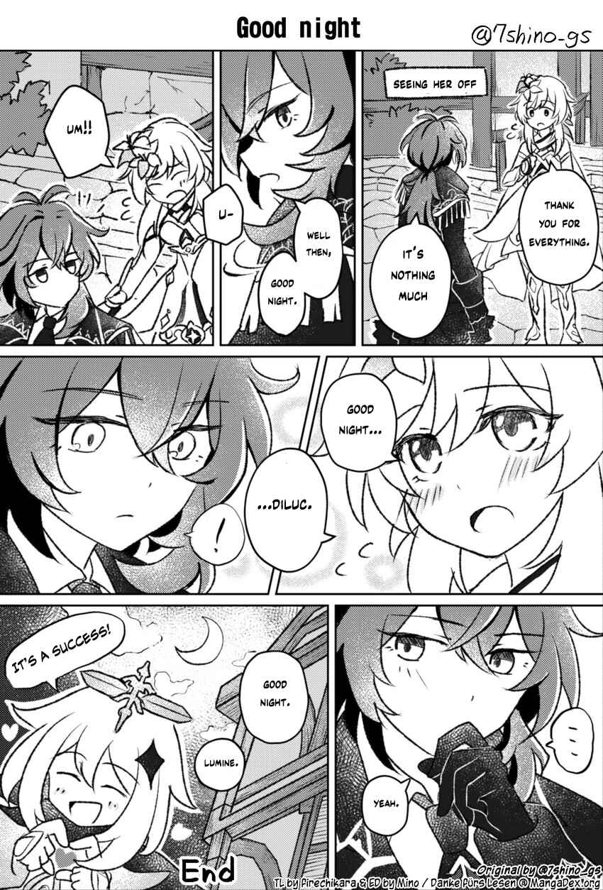 Page 4 Chapter Unknown_965d Genshin Impact  - Go for it, Lumine-chan