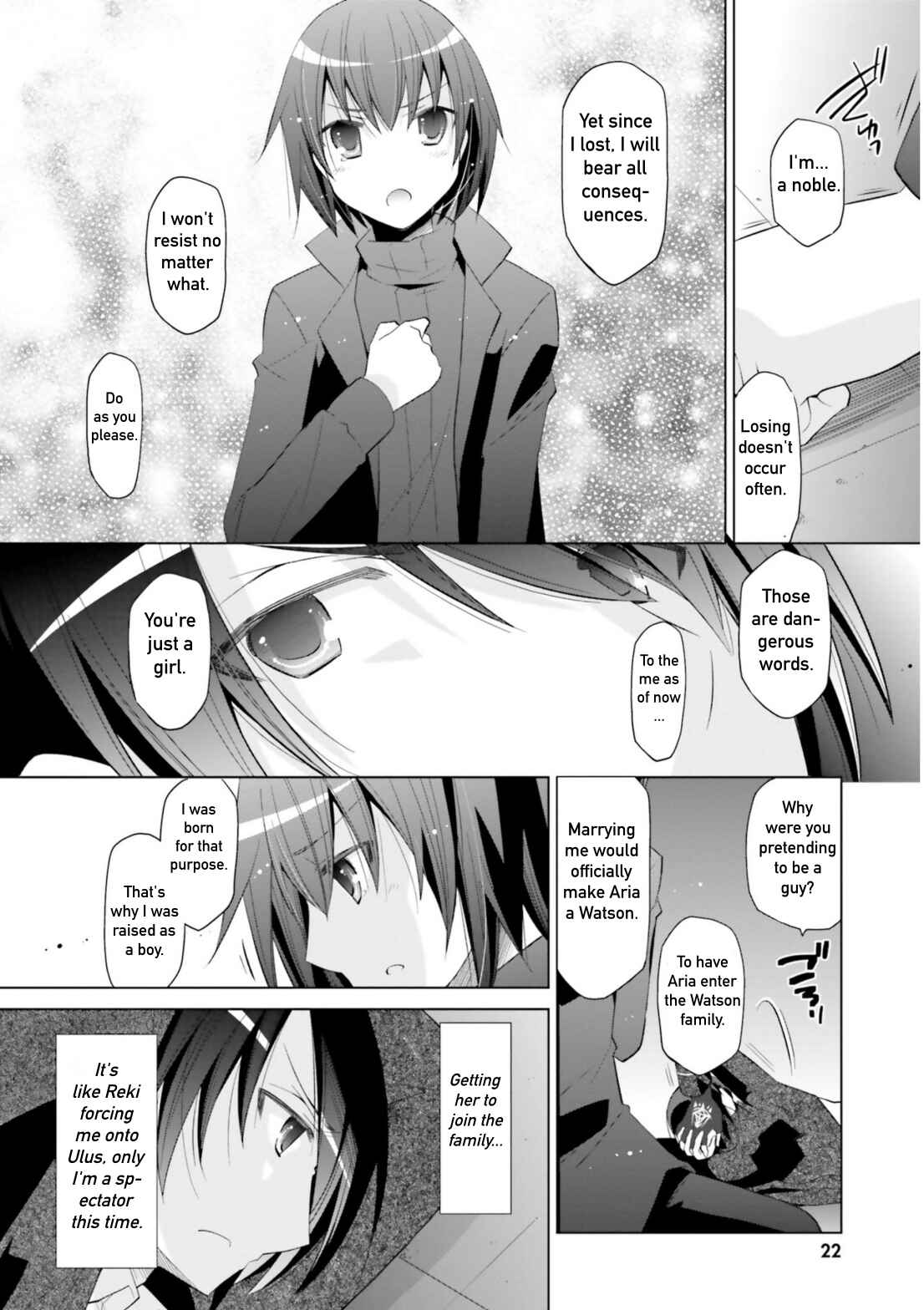 Page 4 Chapter 107 Hidan no Aria - G no Ketsuzoku