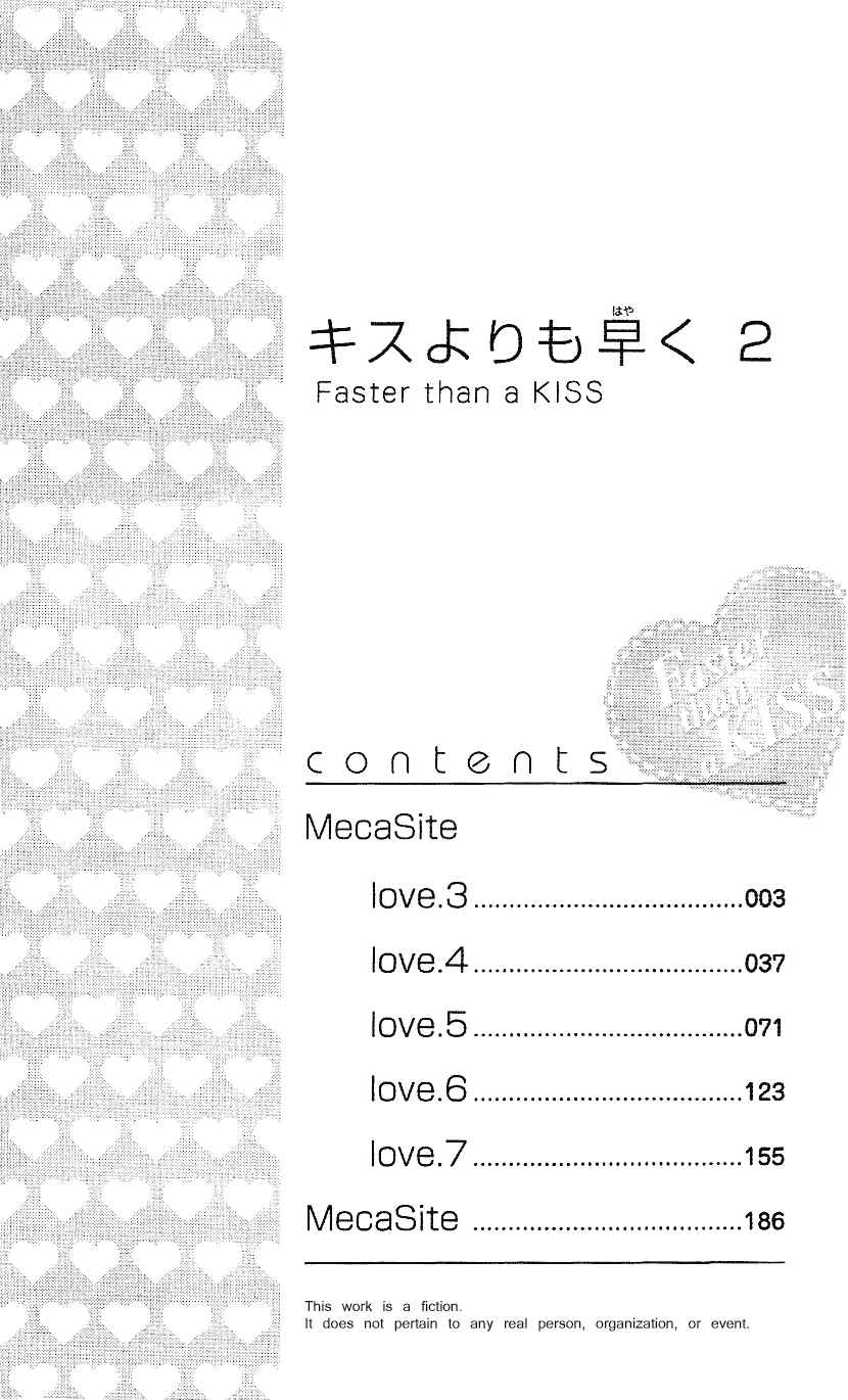 Page 4 Chapter 3 Faster Than a Kiss