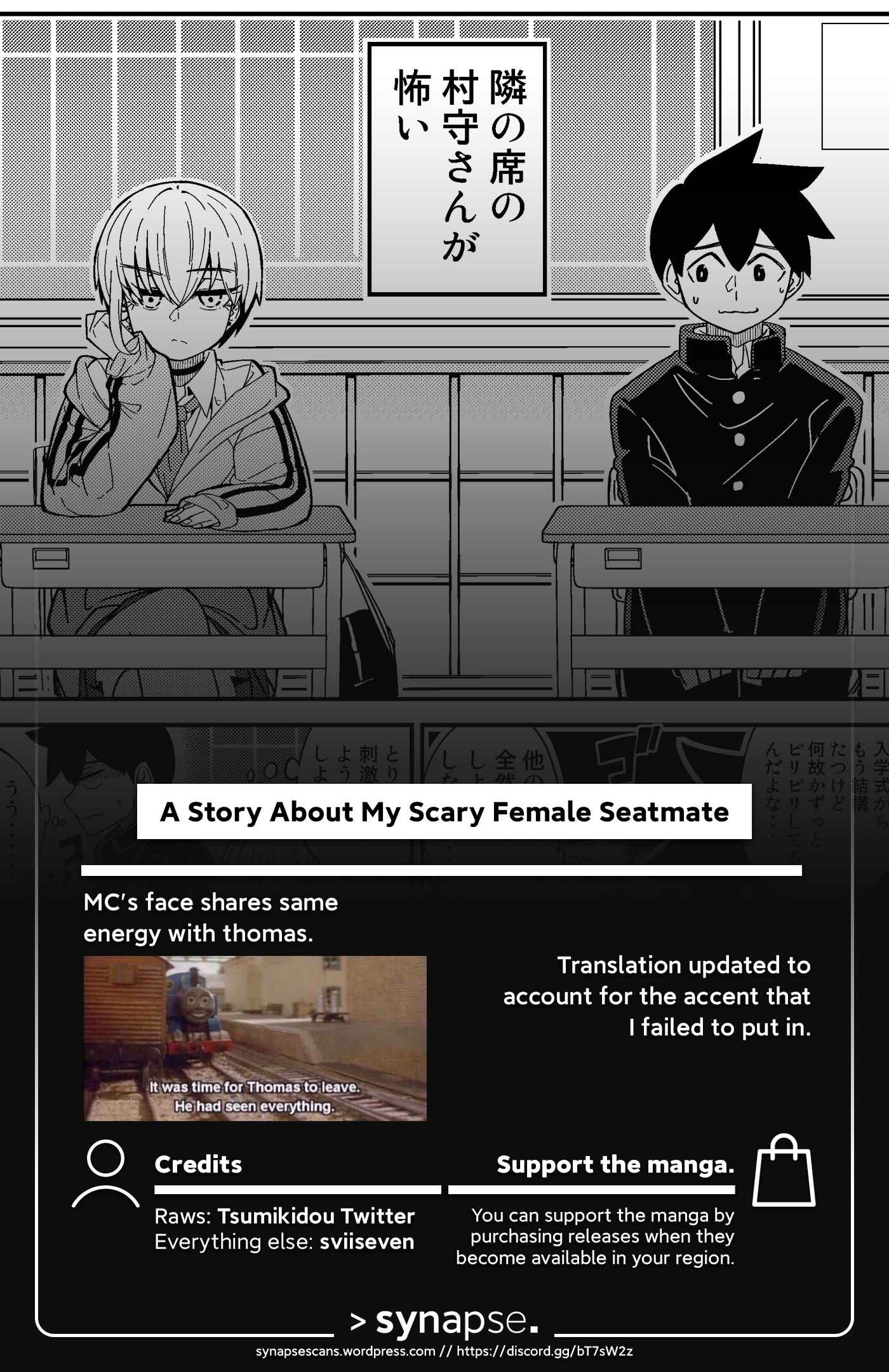 Page 5 Chapter 1 Tonari no Seki no Kowai Onnanoko no Hanashi