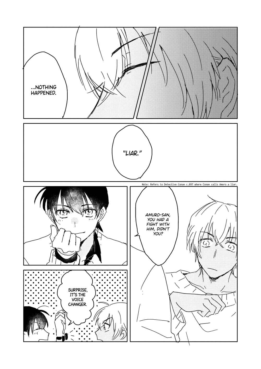 Page 19 Chapter Unknown_3073 Detective Conan - Kimi wa Uso ga Tsukenai (Doujinshi)