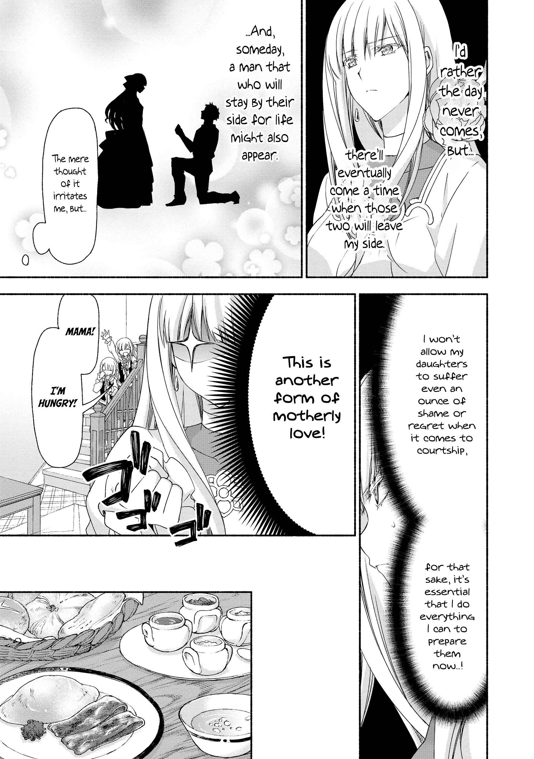 Page 5 Chapter 5 Moto Kizoku Reijou de Mikon no Haha Desuga, Musumetachi ga Kawaii Sugite Boukenshagyo mo Ku ni Narimasen