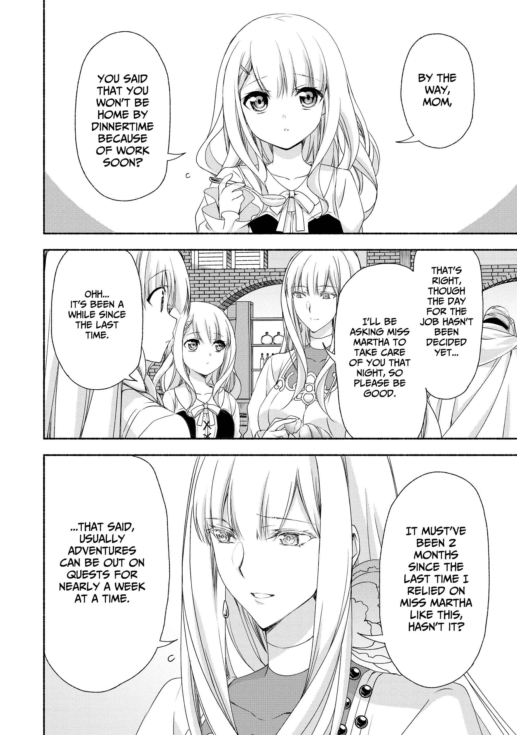 Page 6 Chapter 5 Moto Kizoku Reijou de Mikon no Haha Desuga, Musumetachi ga Kawaii Sugite Boukenshagyo mo Ku ni Narimasen