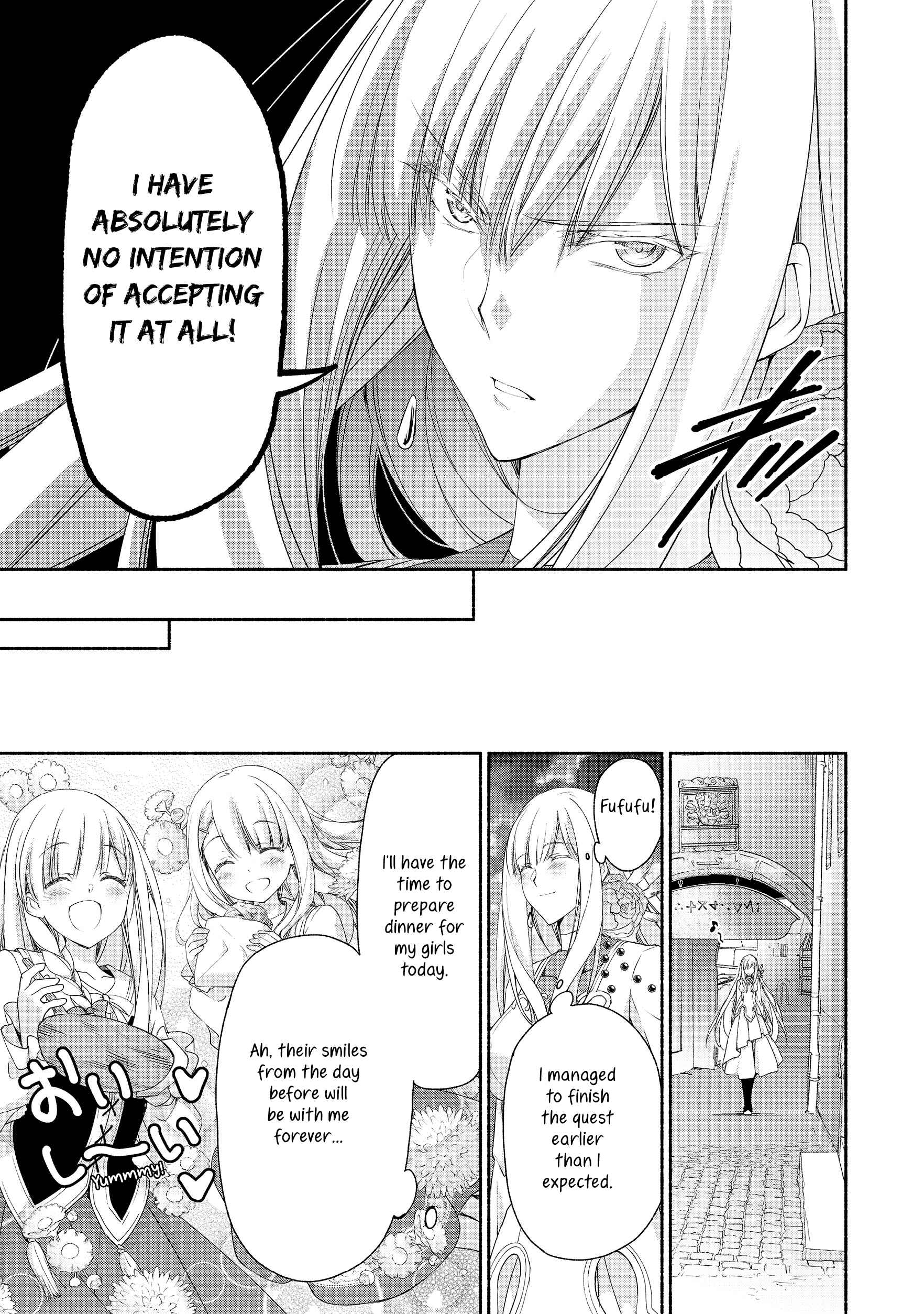 Page 7 Chapter 4 Moto Kizoku Reijou de Mikon no Haha Desuga, Musumetachi ga Kawaii Sugite Boukenshagyo mo Ku ni Narimasen