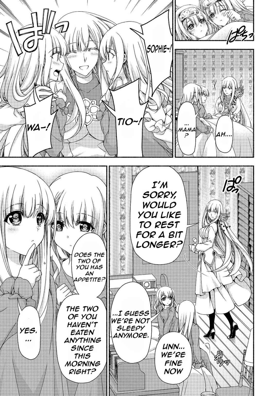 Page 13 Chapter 14 Moto Kizoku Reijou de Mikon no Haha Desuga, Musumetachi ga Kawaii Sugite Boukenshagyo mo Ku ni Narimasen